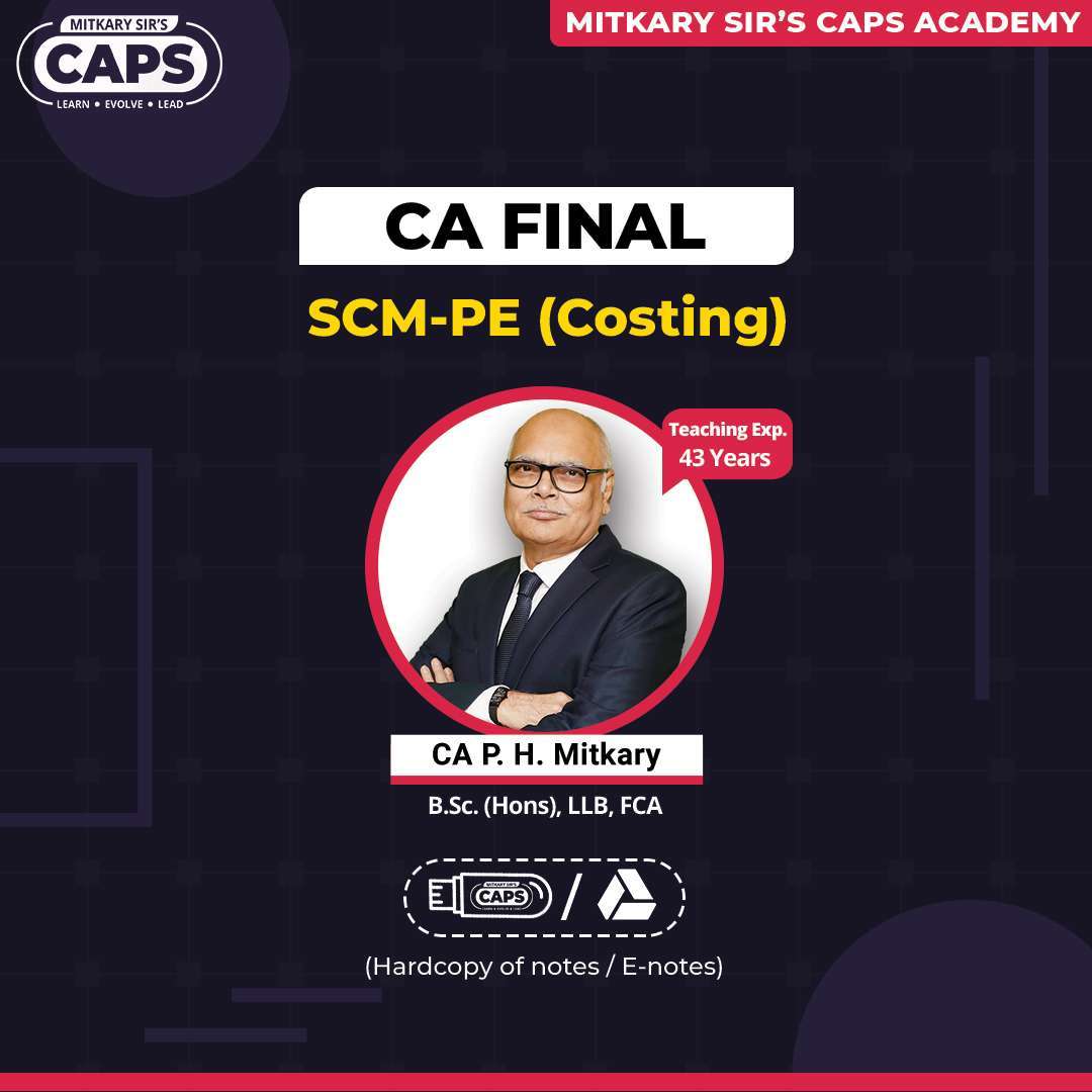 scm-pe costing caps academy