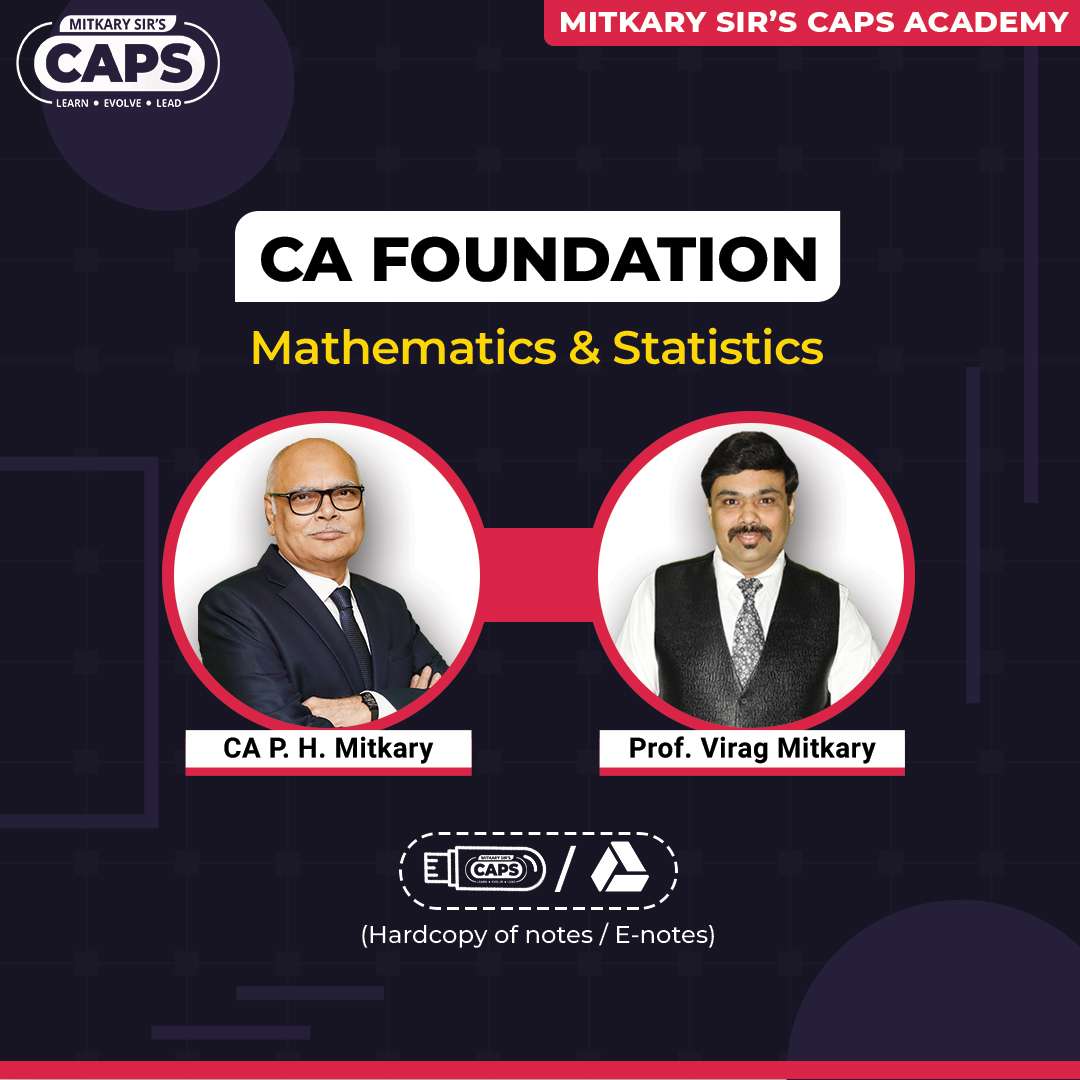 mathematics and statics from caps academy