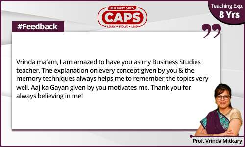caps-students-feedback Prof. Vrinda 1