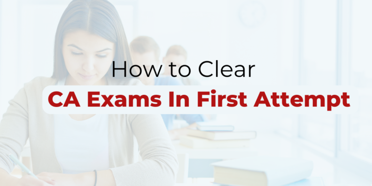 How to clear CA Intermediate in the first attempt ? - CAPS Academy